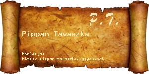 Pippan Tavaszka névjegykártya